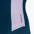 Dámské jednodílné plavky Speedo Zip Colorblock dark teal 4