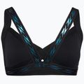 Horní díl plavek Speedo Solid Logo Elastic Cross Front Top anthracite 2