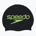 Plavecká čepice  Speedo Printed Silicone black stacked logo