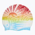 Plavecká čepice  Speedo Printed Silicone volcanic orange speedo sunset 2