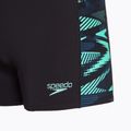 Pánské plavecké boxerky  Speedo Hyperboom Panel Aquashort black/dark teal 3