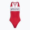 Dámské jednodílné plavky Speedo Colourblock Racerback high risk red