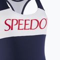 Dámské jednodílné plavky Speedo Colourblock Racerback peacoat 3