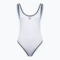 Dámské jednodílné plavky Speedo Solid Bound Scoop white