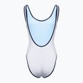 Dámské jednodílné plavky Speedo Solid Bound Scoop white 2