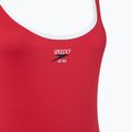 Dámské jednodílné plavky Speedo Solid Bound Scoop high risk red 3