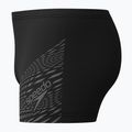 Pánské plavecké boxerky Speedo Medley Logo Aquashort black/usa charcoal 4