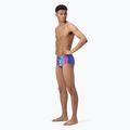 Pánské plavky Speedo Club Training Placement Brief molten blend/cobalt pop 2