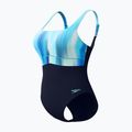 Dámské jednodílné plavky Speedo Shaping Contour Eclipse Printed true navy/berry 3