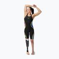 Dámské závodní plavky Speedo Fastskin LZR Pure Intent 2.0 Closedback Kneeskin black / molten blur / hyper yellow / mainline 2