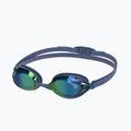 Dětské plavecké brýle Speedo Vanquisher 3.0 Mirror LTD Junior nocturnal / cobalt / aurora mirror