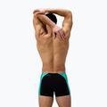 Pánské plavecké boxerky Speedo Endurance+ MAX Splice Aquashort black/turquoise gem 3