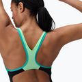 Dámské jednodílné plavky Speedo Placement Laneback turquoise gem 6