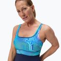 Dámské jednodílné plavky Speedo Shaping Contour Eclipse Printed turquoise gem 5