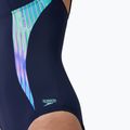 Dámské jednodílné plavky Speedo Shaping Printed LunaElustre One Piece turquoise gem 6
