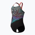 Dětský jednocestný plavkový úbor Speedo Digital Placement Powerback neon korálový 3