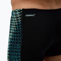 Pánské plavecké boxerky Speedo Endurance+ Tech Panel Aquashort black/turquoise gem 7