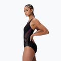 Dámské jednodílné plavky Speedo Placement Muscleback anthracite 3