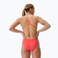 Dámské jednodílné plavky Speedo FL Solid V-Back neon coral 2
