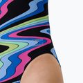 Dámské jednodílné plavky Speedo FL Printed Leaderback ripple melody/lagoon blue 6
