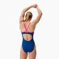 Dámské jednodílné plavky Speedo FL Solid Flyback 2.0 aegean denim/flare pink 2