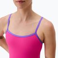 Dámské jednodílné plavky Speedo FL Solid Tri Back flare pink/indigo glow 4