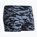 Pánské plavecké boxerky Speedo Print Beachstar Square Leg Anthracite/Coin Grey 6