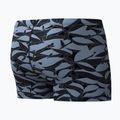 Pánské plavecké boxerky Speedo Print Beachstar Square Leg Anthracite/Coin Grey 7