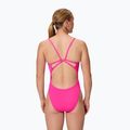 Dámské jednodílné plavky Speedo Solid Web punchy pink 2