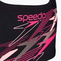 Dvoudílné dětské plavky Speedo Medley Logo Racerback 2pc anthracite/pink 5