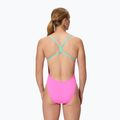 Dámské jednodílné plavky Speedo FL Solid V-Back 2.0 neon flamingo 2