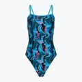Dámské jednodílné plavky Speedo Printed Web Back canyon ombre/black