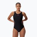 Dámské jednodílné plavky Speedo Placement Muscleback anthracite/clover