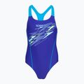 Dětské jednodílné plavky Speedo Medley Logo Medalist sapphire/mayan blue