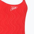 Dámské jednodílné plavky Speedo Texture Bound Scoop high risk red/bright white 3