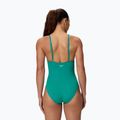 Dámské jednodílné plavky Speedo Solid V-Neck peacock teal 2