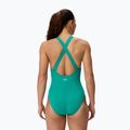 Dámské jednodílné plavky Speedo Solid Scoop Neck peacock teal 2