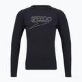 Pánský longsleeve na plavání Speedo Endurance+ Logo Rash Guard anthracite