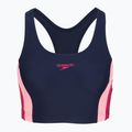 Dámské jednodílné plavky Speedo Colourblock Splice 2.0 peacoat/pink 3