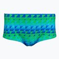 Pánské plavecké boxerky Speedo ML s potiskem, 13,5 cm Brief quilted triangles/lagoon blue