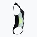 Dámské jednodílné plavky Speedo Ocean Flex Zip black/pale clover 9