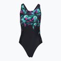 Dámské jednodílné plavky Speedo FL Placement Printed Powerback firework burst/black