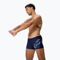 Pánské plavecké boxerky Speedo Medley Logo Aquashort peacoat/deep sapphire 5