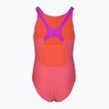Dětský jednocestný plavkový úbor Speedo Print Pulseback růžový/neonově fialový 2