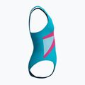Dětské jednodílné plavky Speedo Hyperboom Butterfly Back mayan blue/margarita pink 4