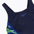 Dámské jednodílné plavky Speedo Hyperboom Splice Muscleback Legsuit peacoat/sapphire 3