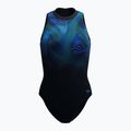 Dámské jednodílné plavky Speedo Print Hydrasuit anthracite