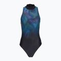 Dámské jednodílné plavky Speedo Print Hydrasuit anthracite