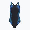 Dámské jednodílné plavky Speedo Print Medalist anthracite