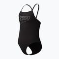 Dětské jednodílné plavky Speedo Endurance+ Logo Thinstrap anthracite 3